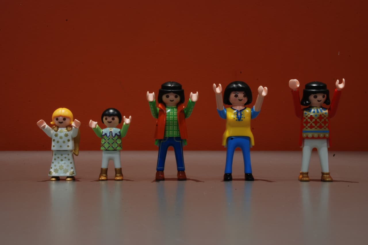 Outils créatifs des JE d'équilibre® : mise en situation avec des figurines Playmobil®